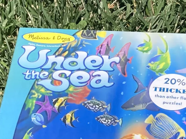 Melissa & Doug 100 Piece Floor Puzzle “UNDER THE SEA” BRAND NEW AND NOT OPENED 2