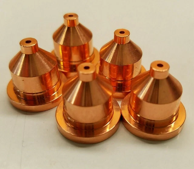 5 x 120826 40A Plasma Cutter Nozzles *SKIP KNOCKOFF JUNK* - Mfg by PlasmaDyn