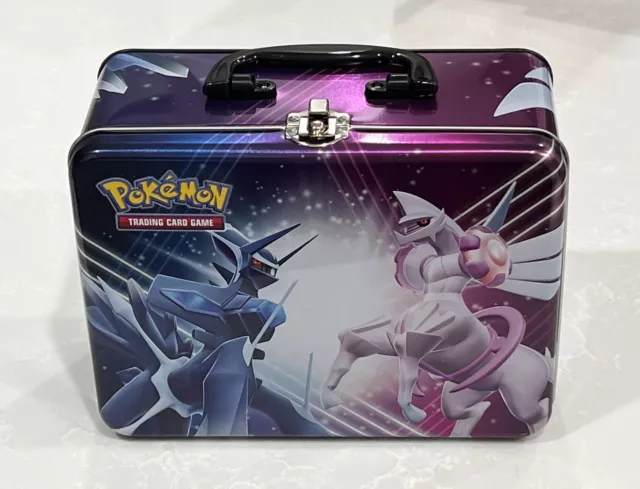 2022 Pokémon TCG Collector's Chest Lunchbox Palkia & Darkrai EMPTY NM/M