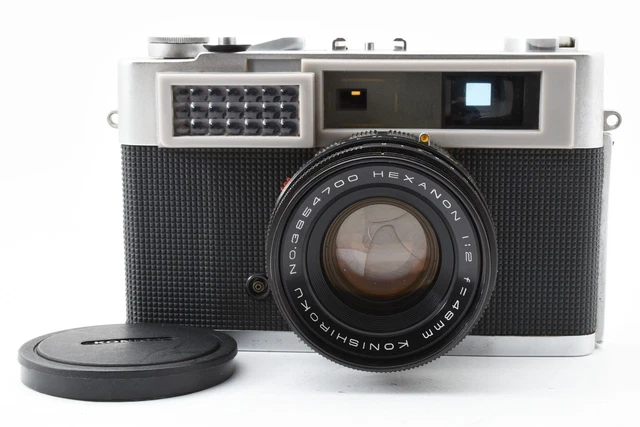Minolta Hi-Matic E – Argentique 35mm, Objectif Rokkor-QF 40mm F/1.7, Télémètre Japon