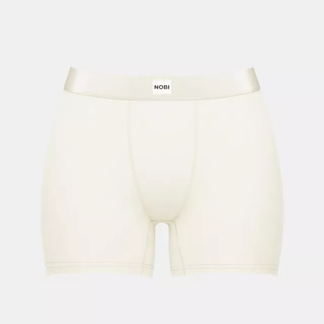 Bamboo Underwear - Women's - Boxer Briefs/Boyshorts - WHITE - NOBI - EXTRA LARGE