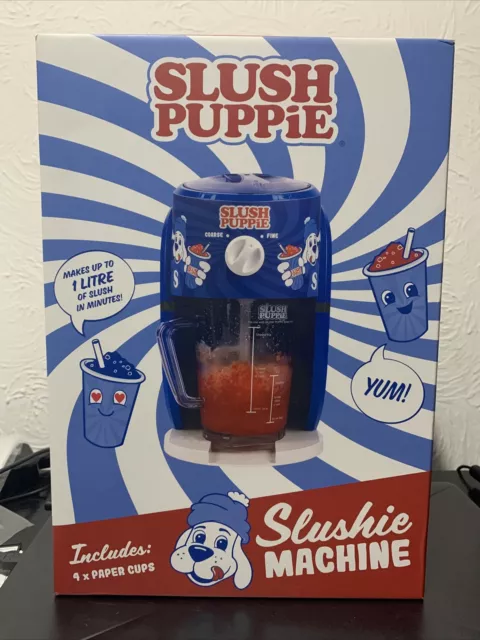 Slush Puppie Ice Shaver Slushie Machine Home Drink Maker Frozen Ice Slushy Puppy