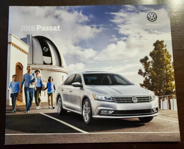 2018 VW Volkswagen Passat 14-page Original Car Sales Brochure Catalog - V6 GT