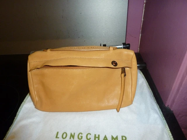 Créel De Pêche En Osier Vintage - Avec Sangles Et Pochette Cuir - Excellent état