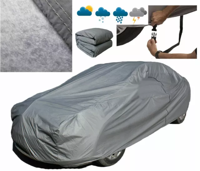 Heavy 2.2KG Full Car Cover 100% Waterproof Outdoor For BMW 3 4 5 6 7 8 Series