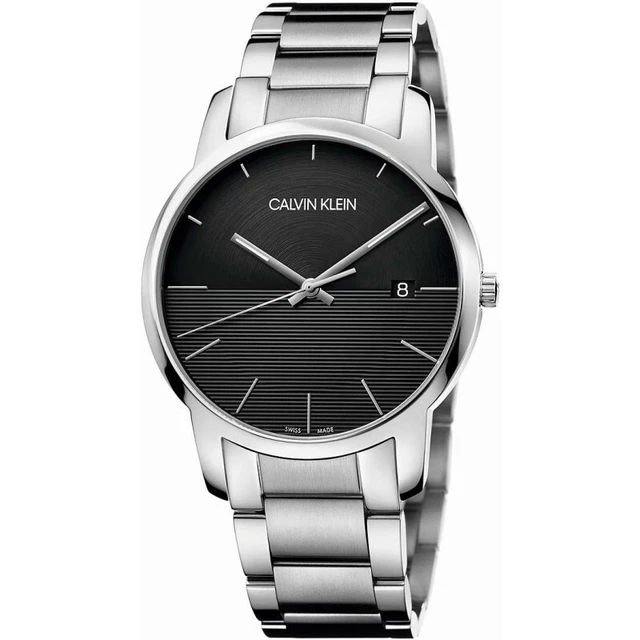 Calvin Klein Collezione City K2G2G14C Orologio da uomo in acciaio Swiss Made