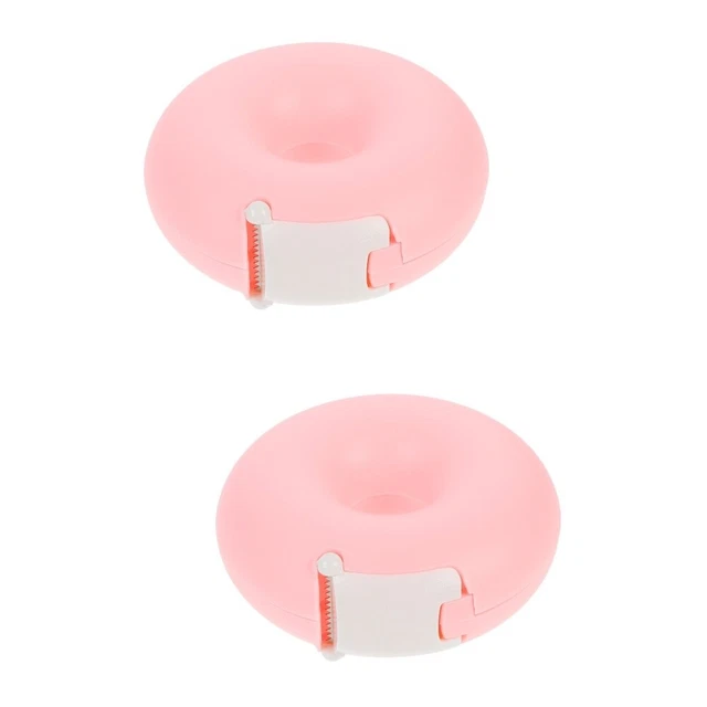 2 Pack Abs Tape Child Donut Dispenser Plastic Divider