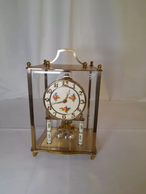 400 Day Anniversary Glass Lantern Carriage Clock.