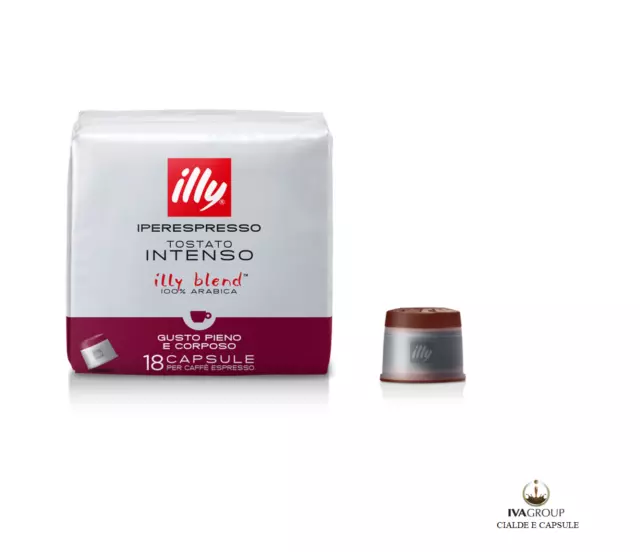 324 Capsule Caffe' Illy Iperespresso Intenso Offerta