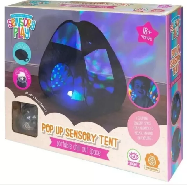 Pop Up Sensory Tent With Lights