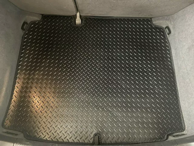 FITS AUDI A3 2003 To 2012 TAILORED BLACK RUBBER BOOT MAT, BOOT LINER