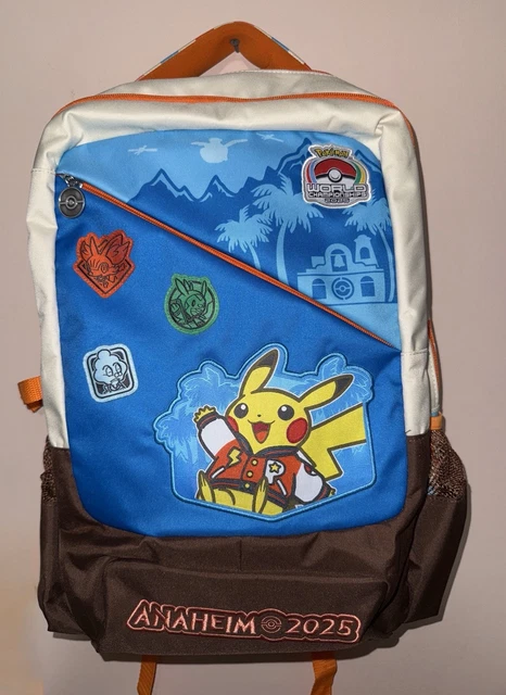 POKEMON WORLD CHAMPIONSHIPS 2025 Anaheim Pikachu Backpack