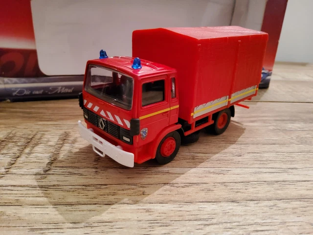 Renault S120 pompier camion norev eligor solido ixo 1/43 1/60