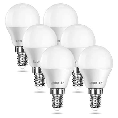 Lepro E14 LED Light Bulb, Small Screw Light Bulb, 4.9W 470lm, 40W Equivalent SES