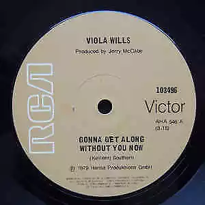 Viola Wills "Gonna Get Along Without You" 1979 RCA Oz 7" 45rpm