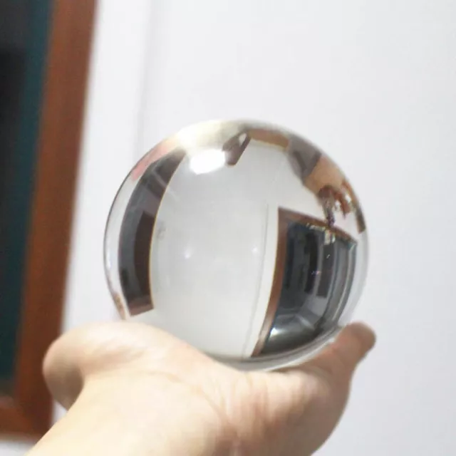 30/40/50mm Clear Glass Crystal Ball for Photography Supplies Home Decor Gifts