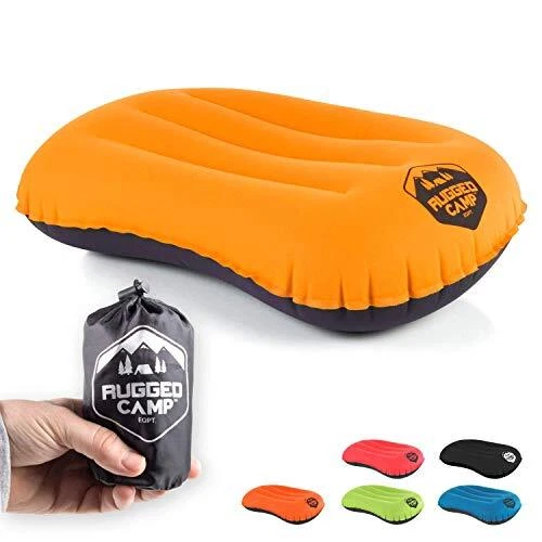 Camping Pillow - Inflatable Travel Pillows - Multiple Colors - Compressible L...