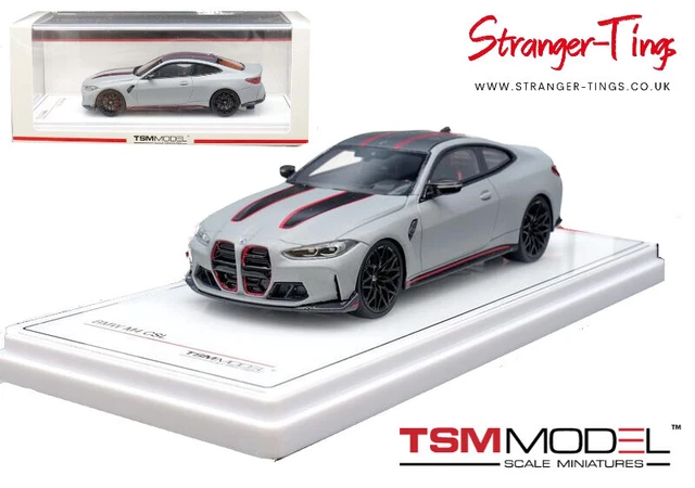 Modèle réduit Bmw M4 Csl Frozen Brooklyn Grey Metallic 1/43