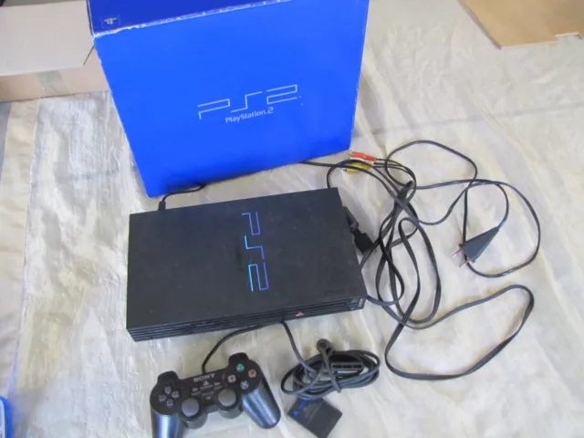 SONY CONSOLE PLAYSTATION 2 PS2 FAT + BOITE / non testé en l'état