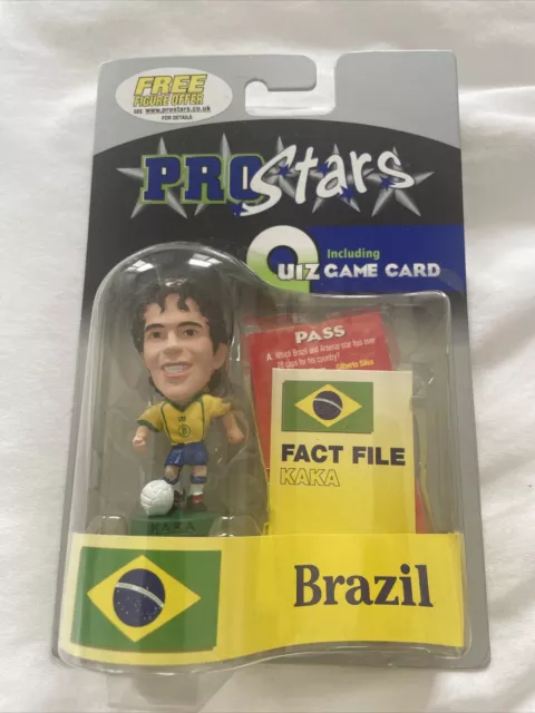 Corinthian Prostars Kaka Brazil Kit Quiz Game Blister Pr059 - New!