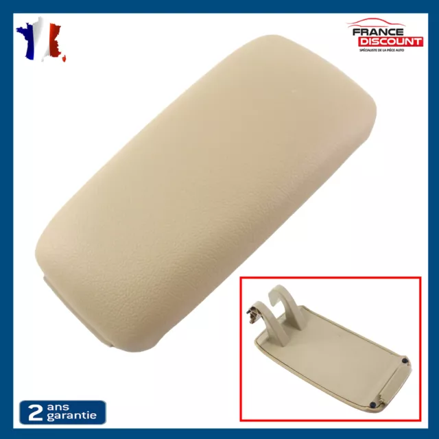 Abdeckung D'Armlehne Zentral Beige Nuckel Audi A3 (8P1) - 8P0864245J 8P0864245E