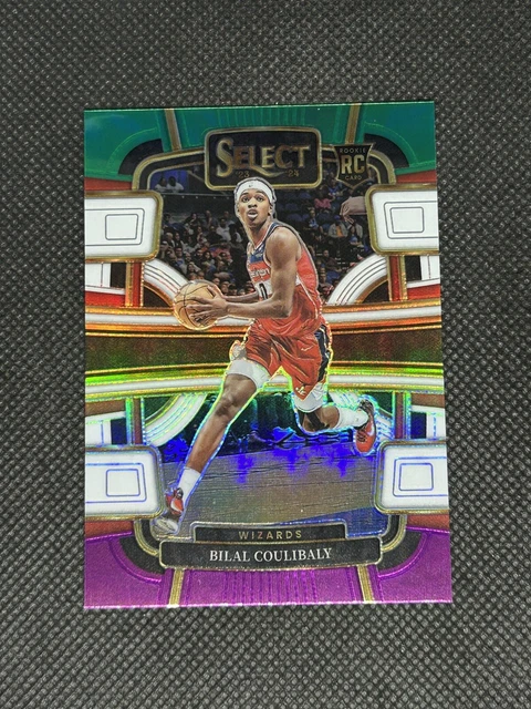 Bilal Coulibaly 2023-24 Panini Instant Breakaway Rookie Card #7/4085 - Washington Wizards RC Basketball Card