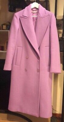 Cappotto da donna in lana Catalina di Stella McCartney taglia 34 colore rosa