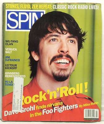 Spin Magazine Dave Grohl Foo Fighters Wu-Tang Clan Led Zeppelin Pink Floyd Rare!