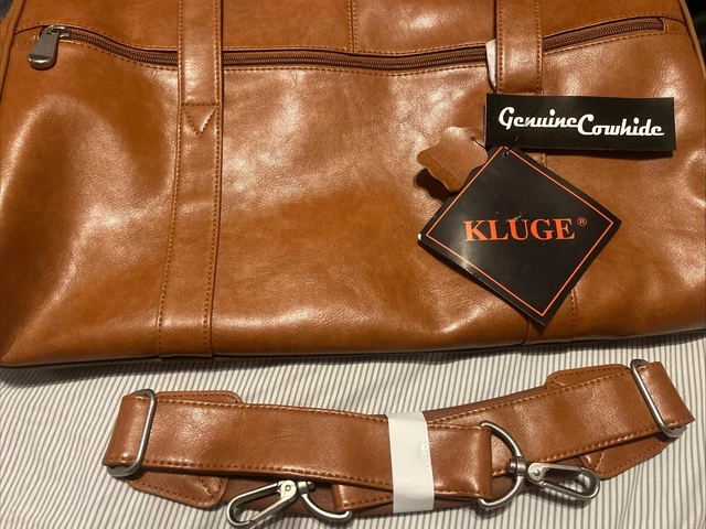 Kluge Luggage NWT KLUGE CHEYENNE Wide Mouth Weekender