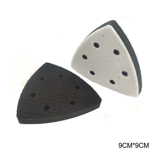 SOFT FOAM INTERFACE Pad Hook & Loop Orbital Sander Sanding Disc 8 Holes