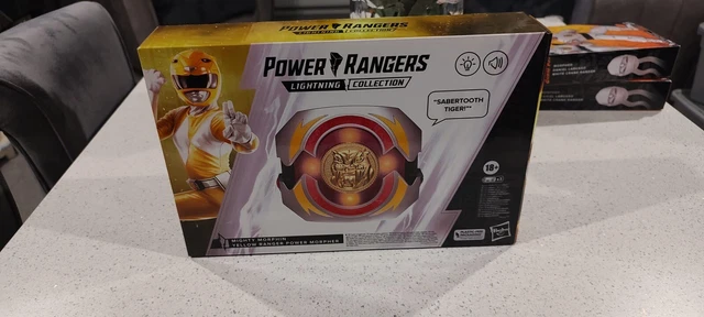 Power Rangers Lightning Collection Mighty Morphin Black Ranger 15cm - Action Figure Premium Con Accessori