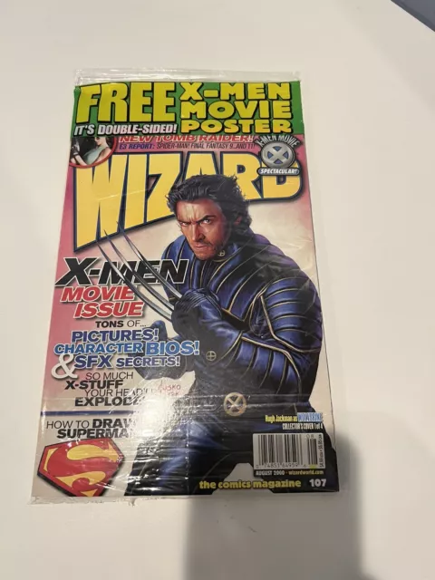 New Wizard Magazine #107 Wolverine Hugh Jackman