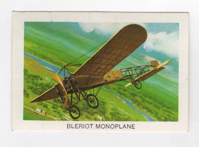 Bread Great Sunblest Air Race Cards #17 Bleirot Monoplane (diff)