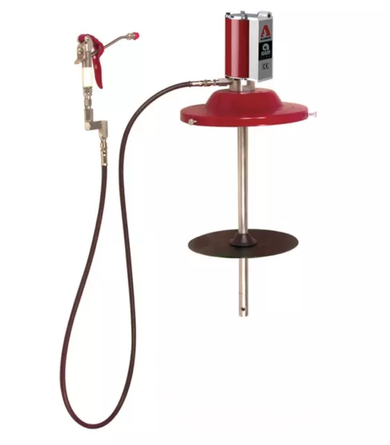 Alemite 9951-S1 RAM SKF Grease Pump 50:1 w/ Cover, Follower, Grease gun, Swivel