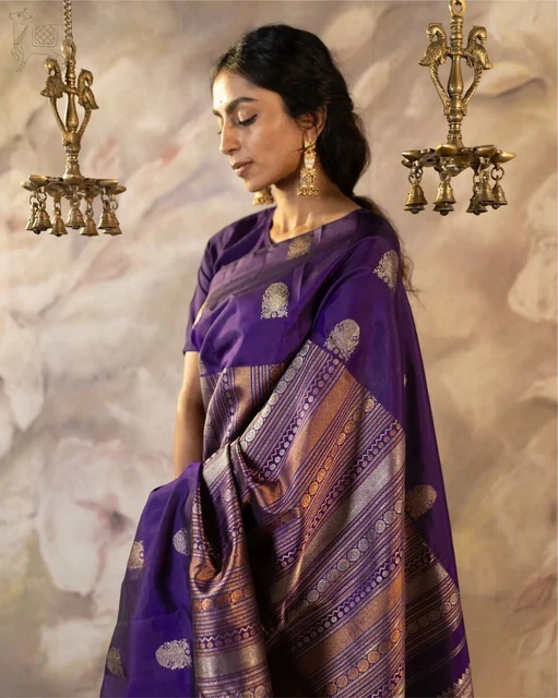 Sari Rosso In Chiffon Con Blusa - Abbigliamento Festa Indiano E Pakistano - Fatto A Mano