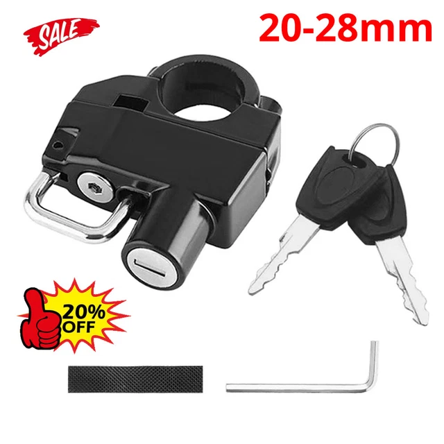 Universal motorcycle on sale helmet lock