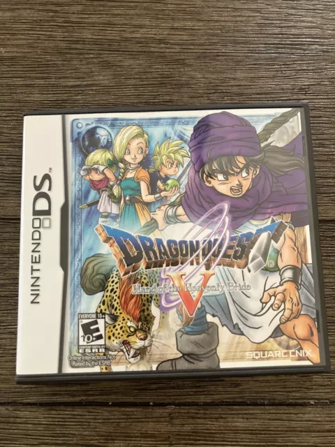 Dragon Quest V Hand Of The Heavenly Bride Nintendo Ds 2009 Mintauthentic 18100 Picclick