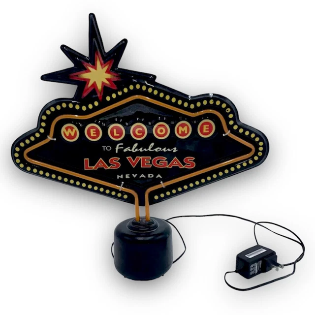Welcome to Fabulous Las Vegas Neon F/X Sign Light Poker Casino Nevada Welcome to Fabulous Las Vegas Neon F/X Sign Light Poker Casino Nevada