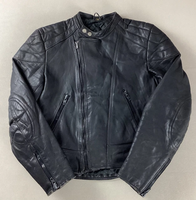 Mens Cafe Racer Leather Jacket – LP Facon