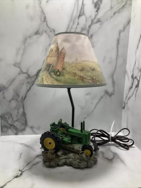 JOHN DEERE TABLE Lamp Animated Rear Wheels and Smoke Stack w/Tractor Sounds $ - PicClick JOHN DEERE TABLE Lamp Animated Rear Wheels and Smoke Stack w/Tractor Sounds $ - PicClick