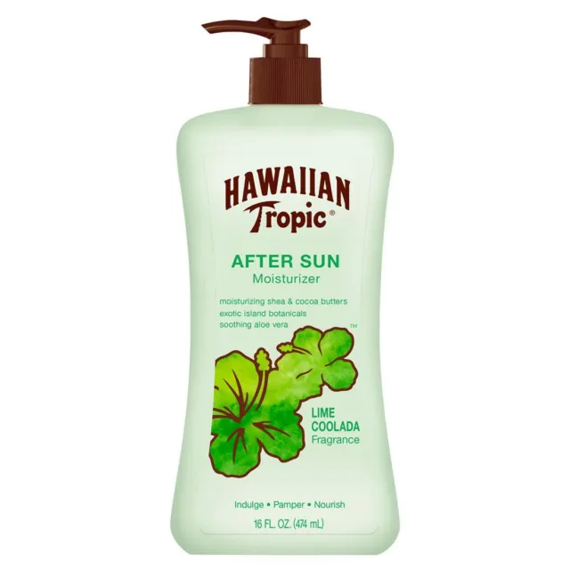 Crema idratante Hawaiian Tropic After Sun, profumo lime coolada, 474 ml