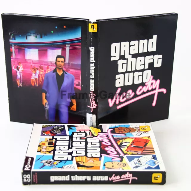 PC CD DVD Grand Theft Auto GTA Vice City Pappschuber Aktzeptabel