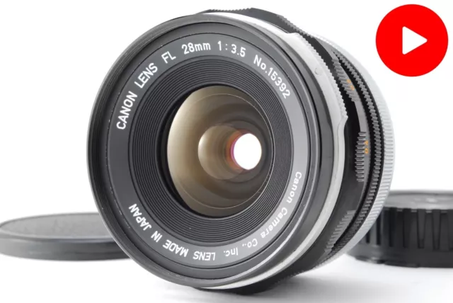 [Near MINT] Canon FL 28mm f/3.5 MF Wide Angle Lens JAPAN