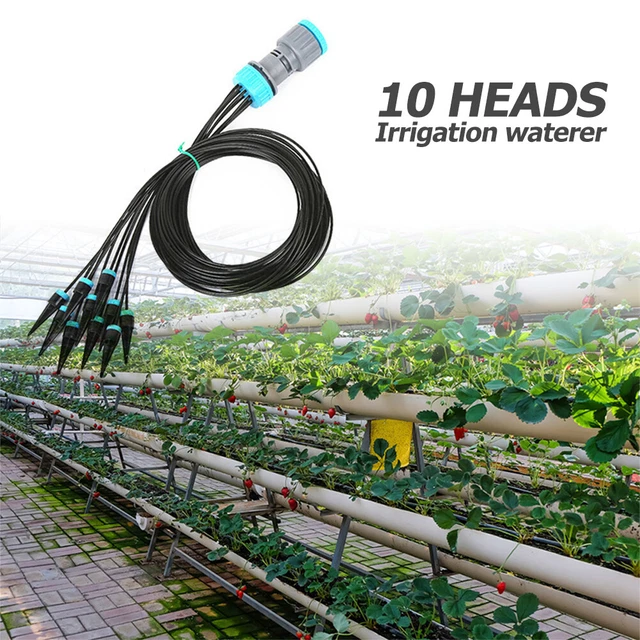 DIY DRIP IRRIGATION System Automatic Garden Hose Greenhouse Plant