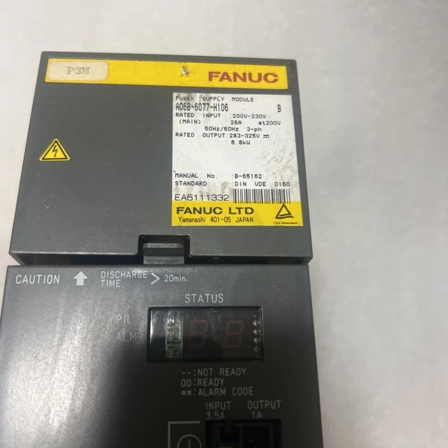 FANUC A06B-6077-H106 Servo Amplifier Used Japan