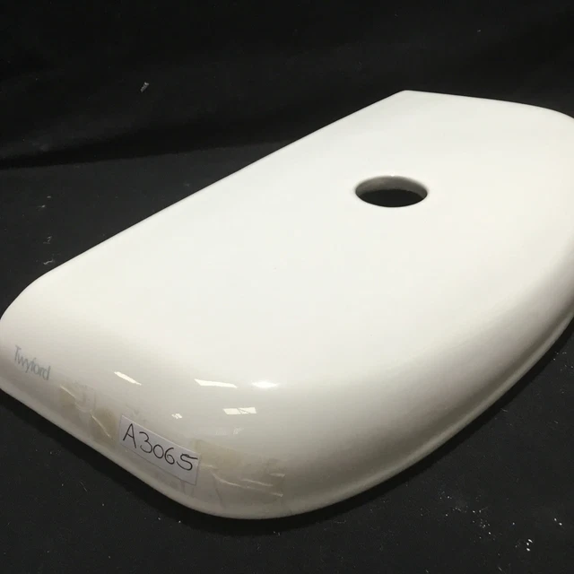 TOILET CISTERN LID WC Twyford WA2105/9 Centre Flush 408x201mm WHITE
