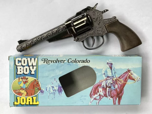 Revolver Metal Cowboy Años 50s Made In Usa - Juguete