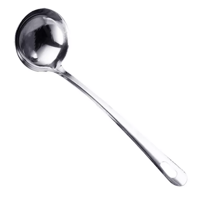 Hot Pot Spoon High Temperature Resistant Anti-rust Stainless Steel Spoon Strong