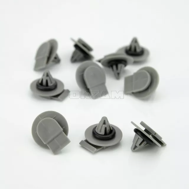 10x Passaruota Giraruota Fissaggio Clips Pinze per Mini Nuovo