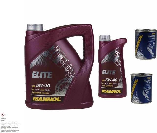 6L Olio mannol Elite 5W-40
